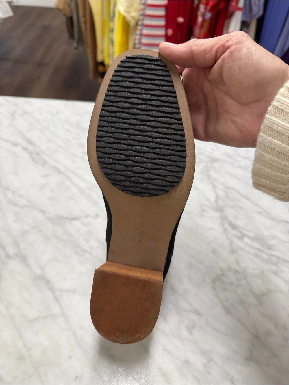 Kelsi Dagger Brooklyn Island Bootie in Black Suede Size 8.5